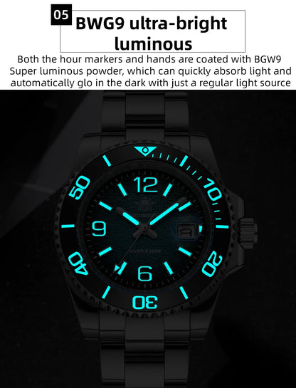 ADDIESDIVE AD2513 Quartz Dive Watch