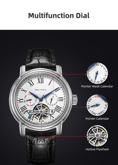 Sea-Gull Open-Heart Automatic Watch