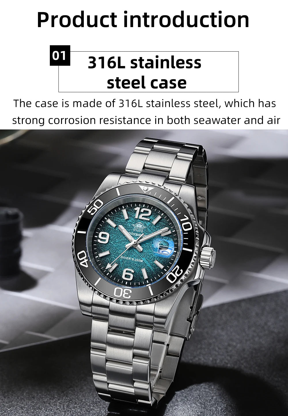 ADDIESDIVE AD2513 Quartz Dive Watch