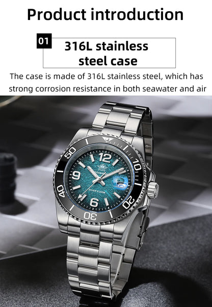ADDIESDIVE AD2513 Quartz Dive Watch