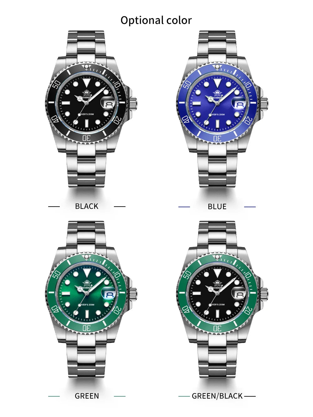 ADDIESDIVE H3 Quartz Dive Watch