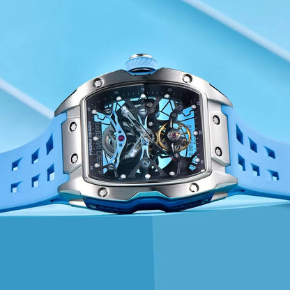 PAGANI DESIGN Tonneau Skeleton Automatic Watch