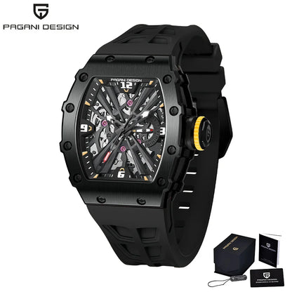 PAGANI DESIGN PD-1738 Skeleton Quartz Watch