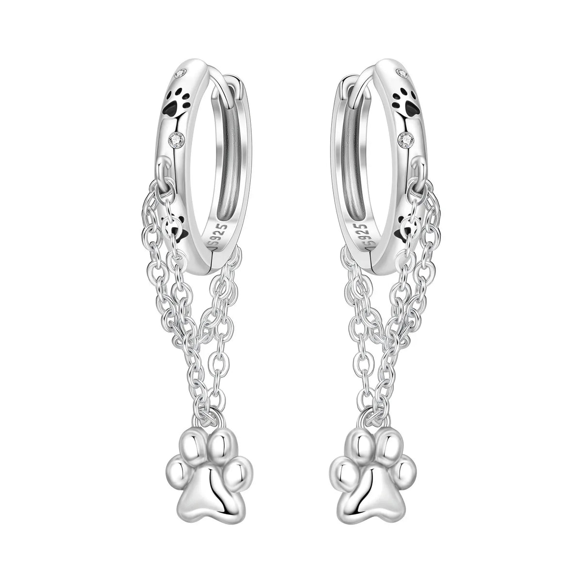 Pink Cowboy Hat & Boots Drop Earrings