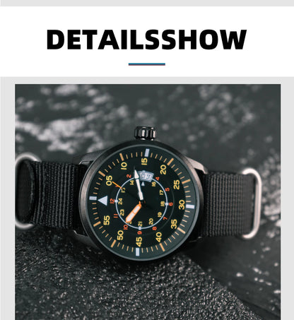 ADDIESDIVE MY1508 Field Quartz Watch