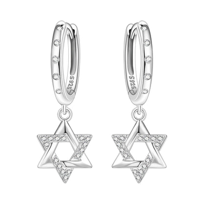 Pink Cowboy Hat & Boots Drop Earrings