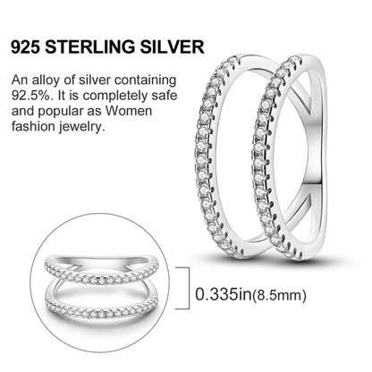 Starry Night Sterling Silver Ring