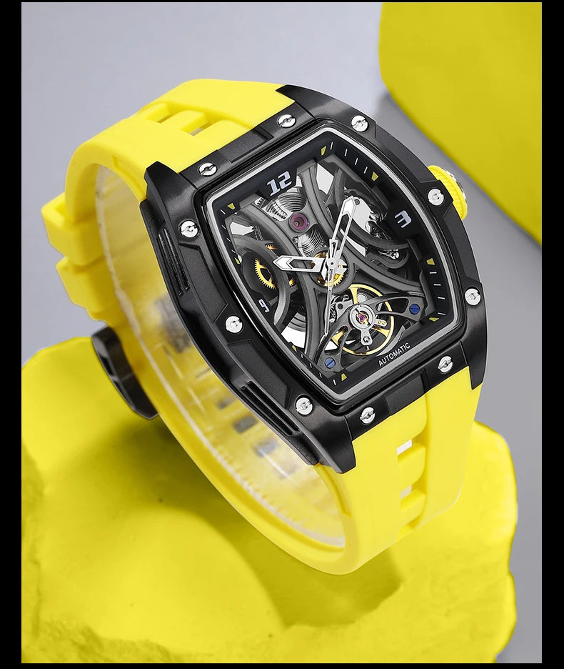 MEGIR 2245 Skeleton Automatic Watch