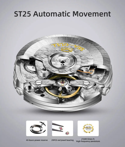 Sea-Gull Open-Heart Automatic Watch