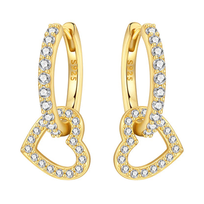 Pink Cowboy Hat & Boots Drop Earrings