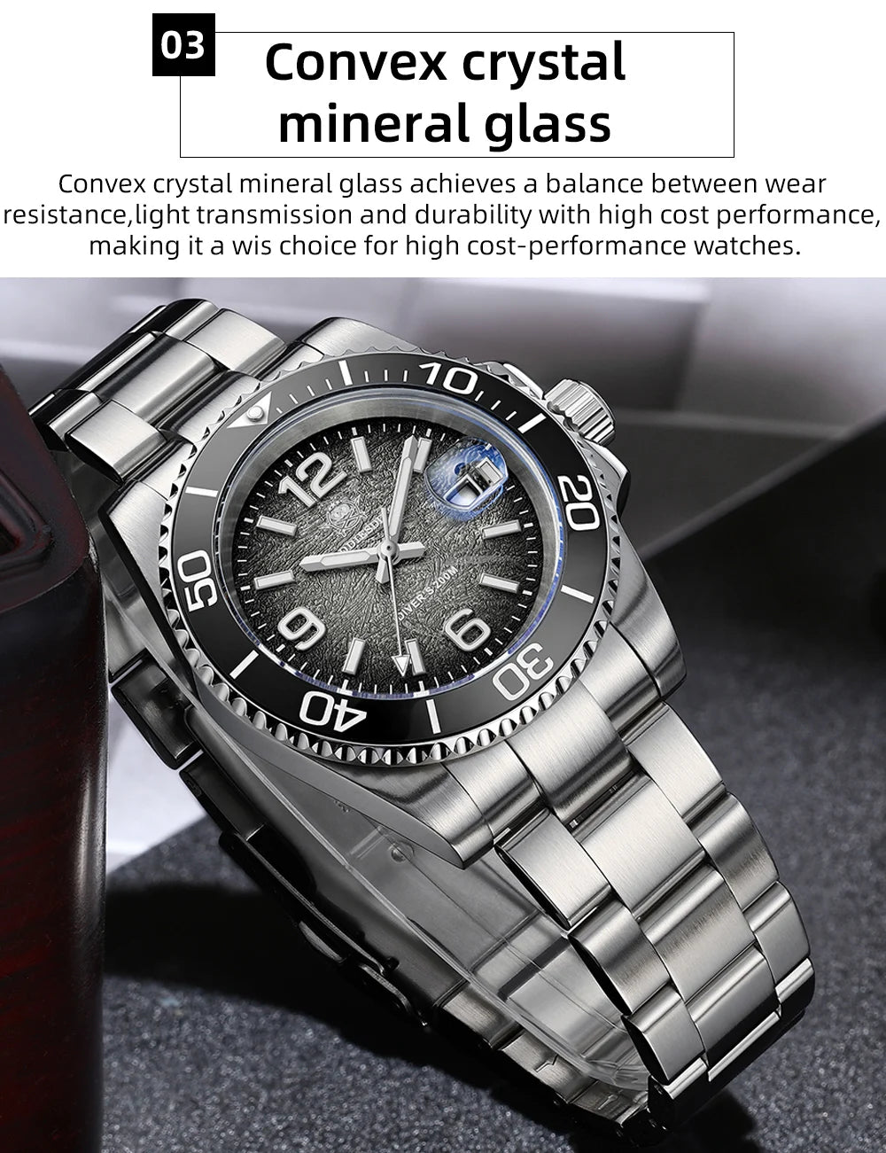ADDIESDIVE AD2513 Quartz Dive Watch