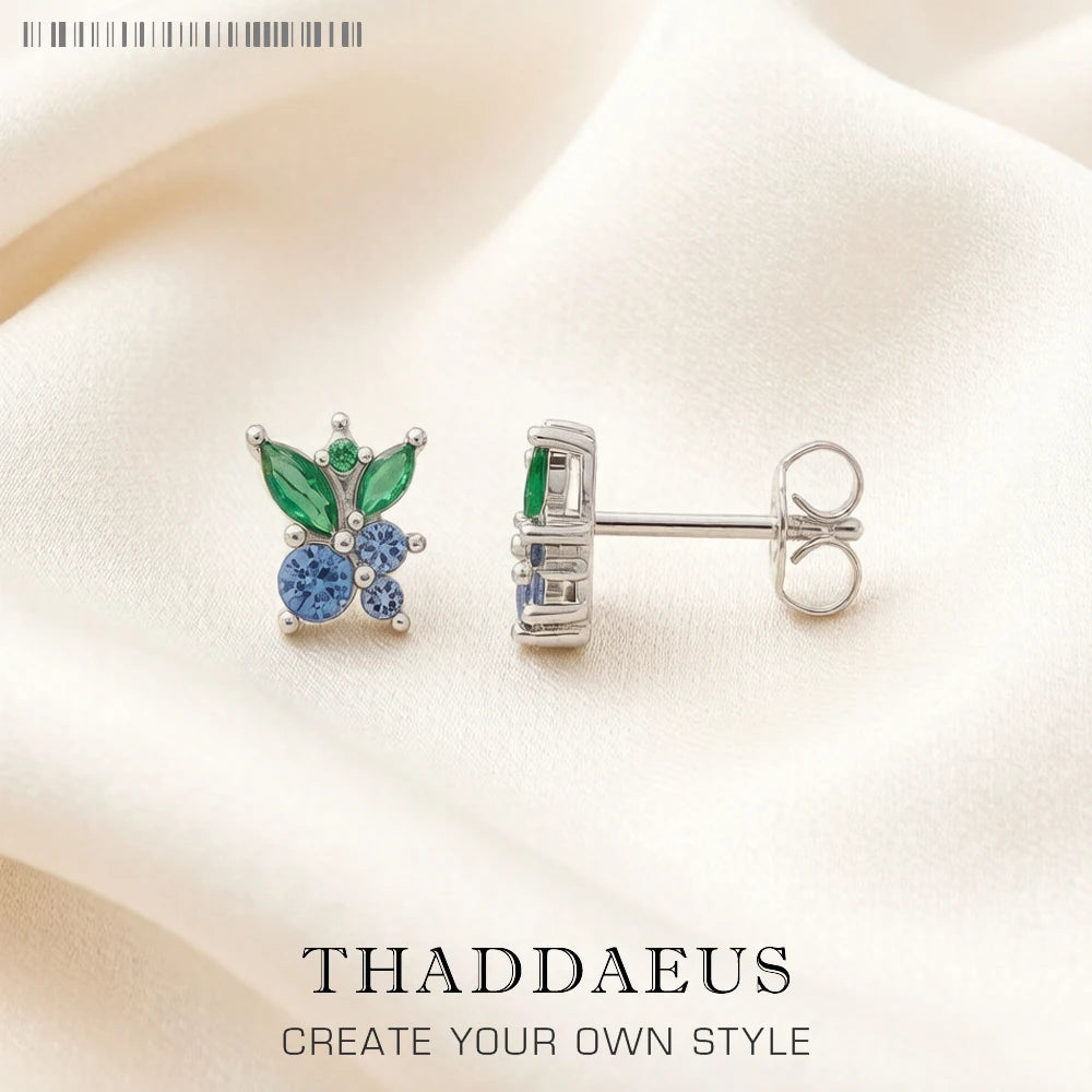 Blueberry Stud Earrings