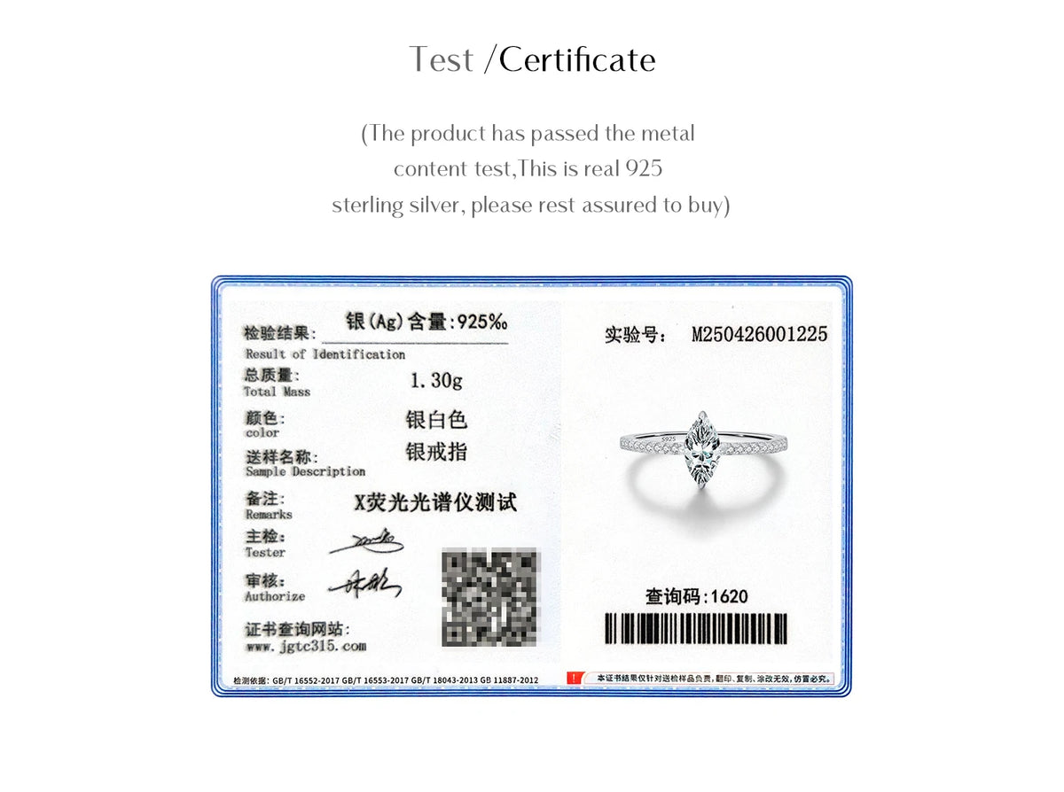 Marquise Moissanite Ring