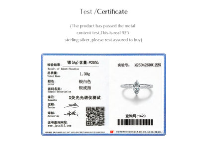 Marquise Moissanite Ring