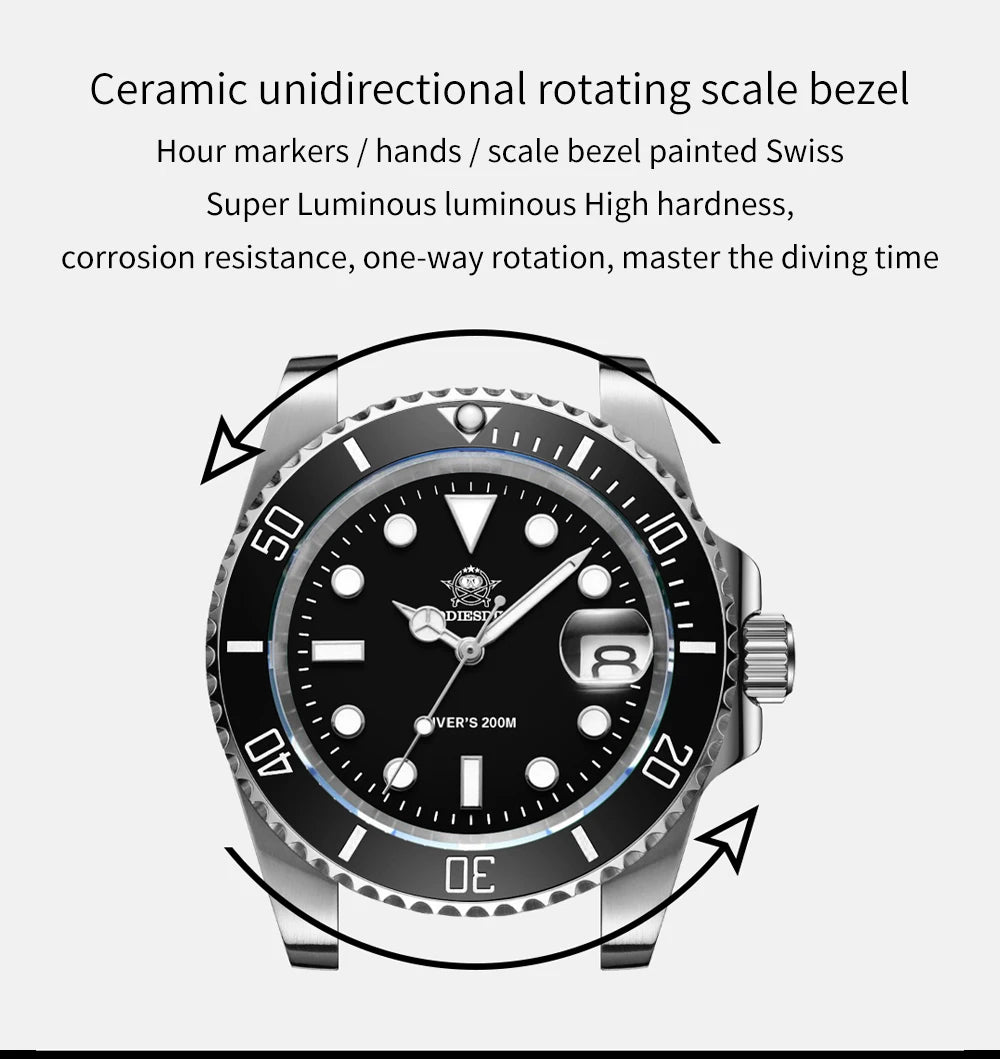 ADDIESDIVE H3 Quartz Dive Watch