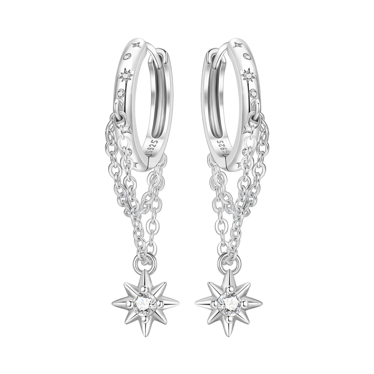 Pink Cowboy Hat & Boots Drop Earrings