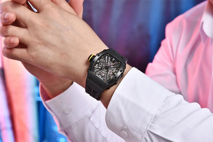 PAGANI DESIGN PD-1738 Skeleton Quartz Watch