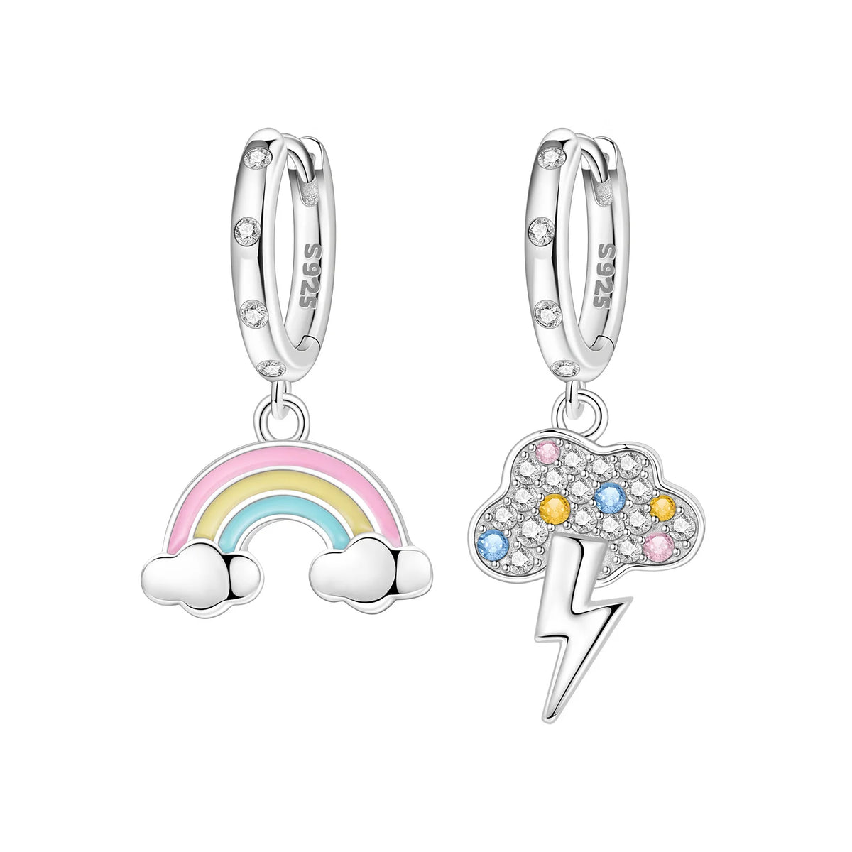 Pink Cowboy Hat & Boots Drop Earrings
