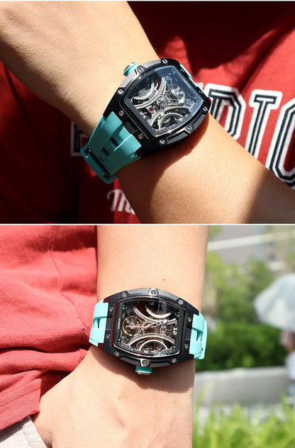 MEGIR 2245 Skeleton Automatic Watch