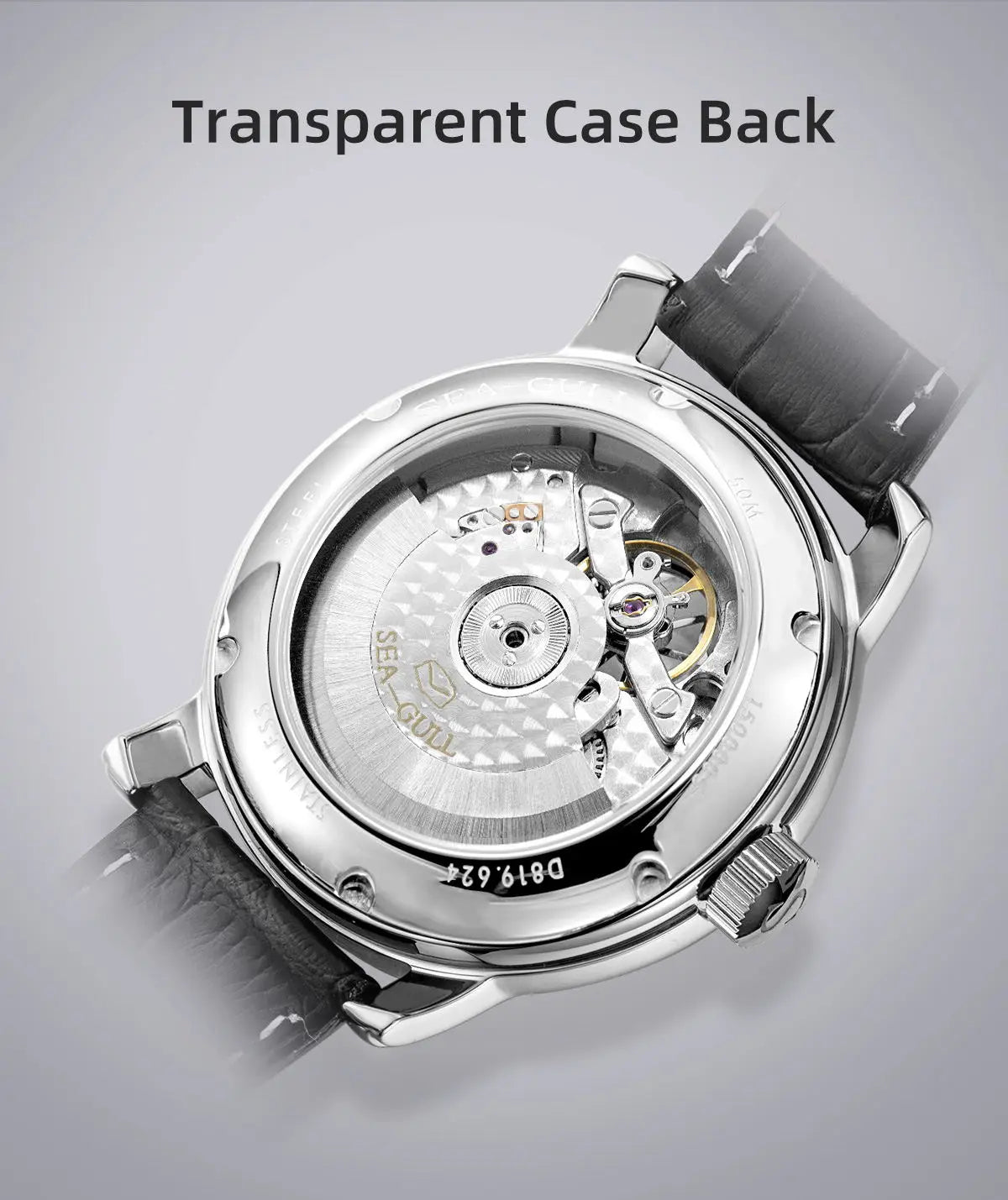Sea-Gull Open-Heart Automatic Watch