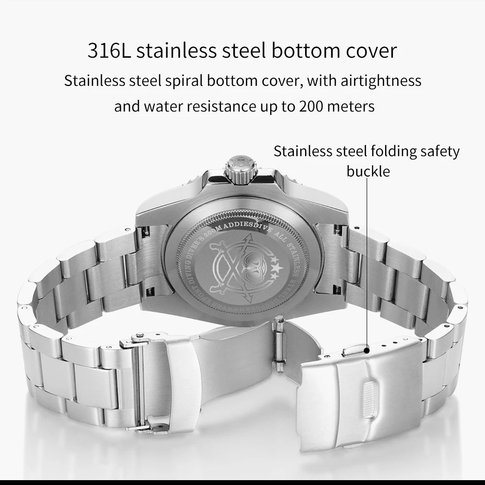 ADDIESDIVE H3 Quartz Dive Watch