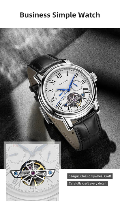 Sea-Gull Open-Heart Automatic Watch