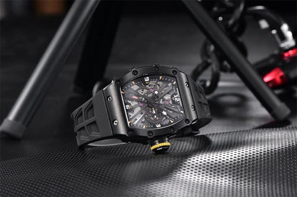 PAGANI DESIGN PD-1738 Skeleton Quartz Watch