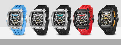 PAGANI DESIGN Tonneau Skeleton Automatic Watch