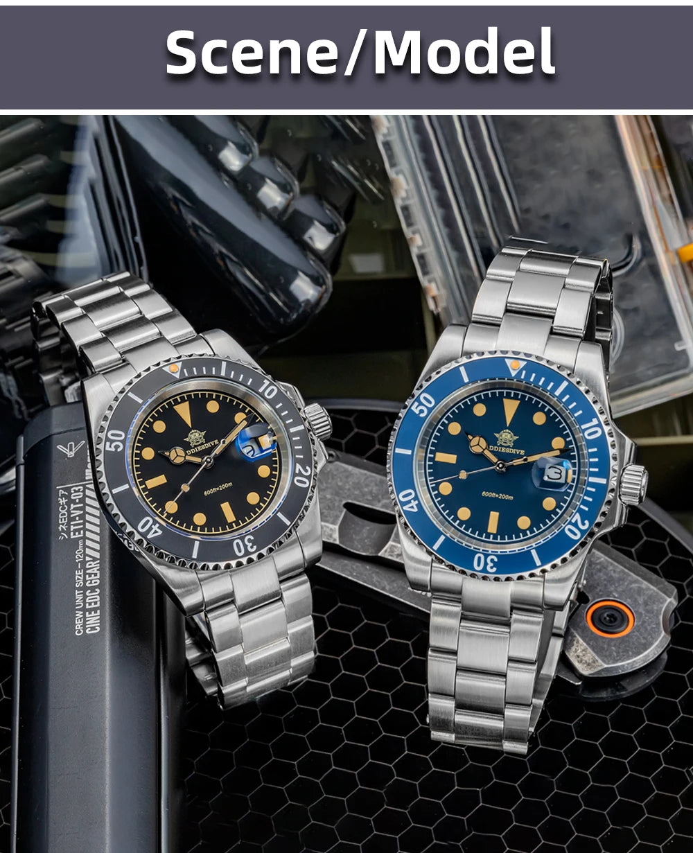 ADDIESDIVE AD2054 Vintage Dive Watch