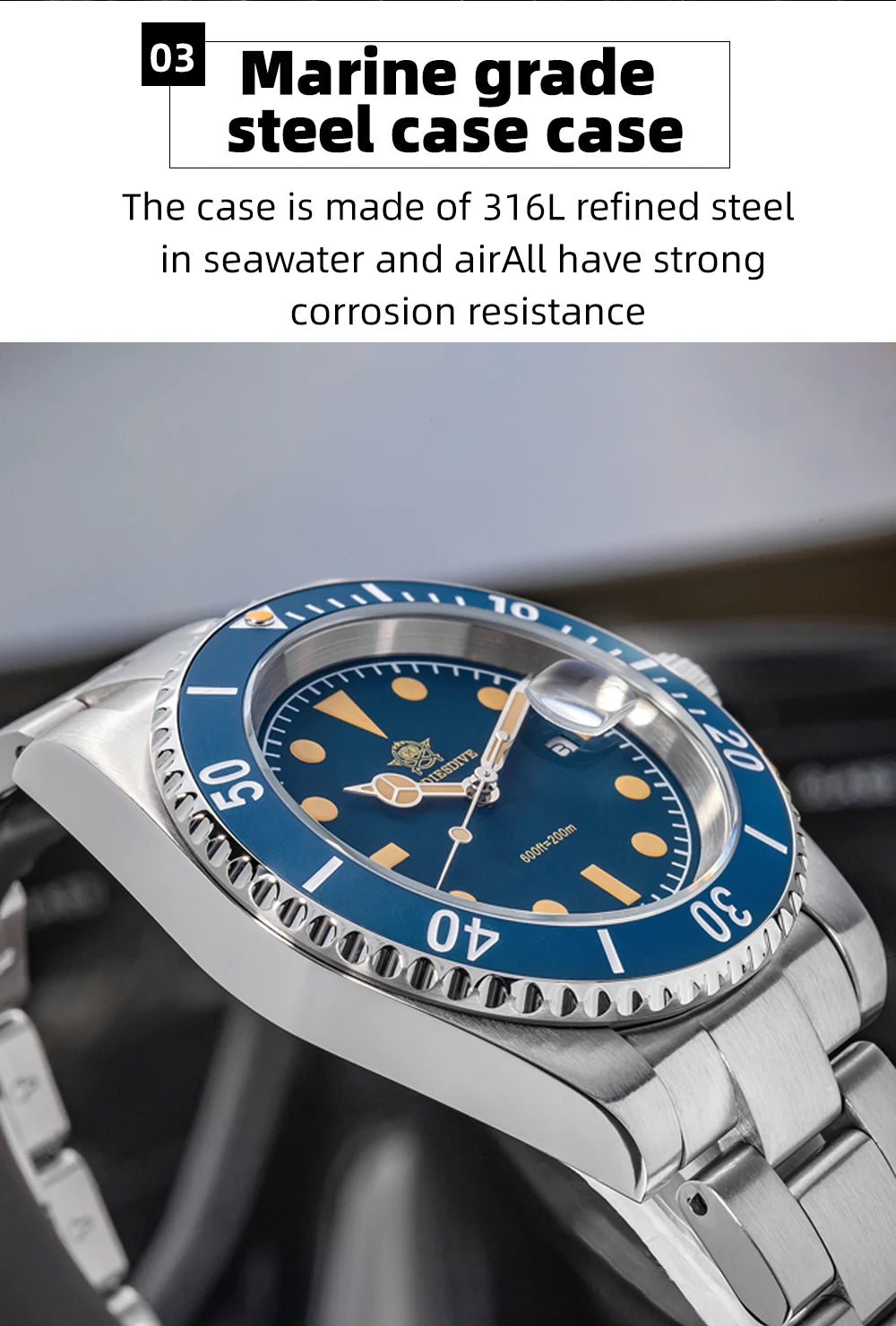 ADDIESDIVE AD2054 Vintage Dive Watch